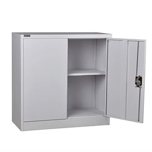 School furniture lockable design two door office filing cabinet