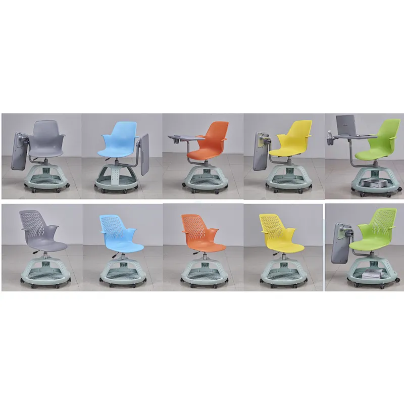 Factory Hot Sales chair with tablet arm high quality and best price