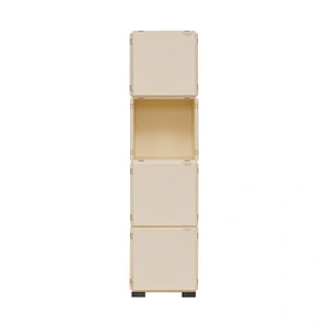 Stackable plastic cube storage cabinet diy plastic storage cabinet abs locker