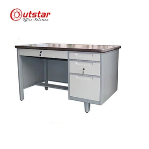 Best Price Drawer Computer Stable Double-seater Architecture Drawing Table Double Modern Desk With Bench Office Wood Cabinet