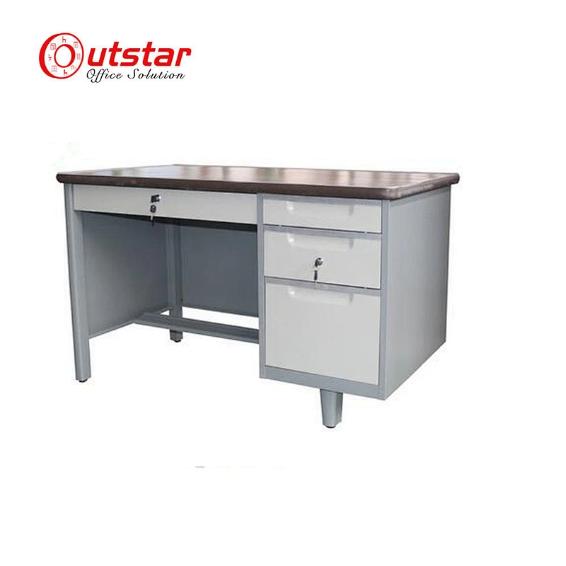 Best Price Drawer Computer Stable Double-seater Architecture Drawing Table Double Modern Desk With Bench Office Wood Cabinet