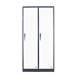 Factory direct steel two door breathable staff  locker bathroom storage locker