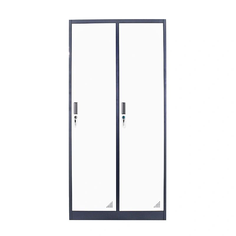 Factory direct steel two door breathable staff  locker bathroom storage locker