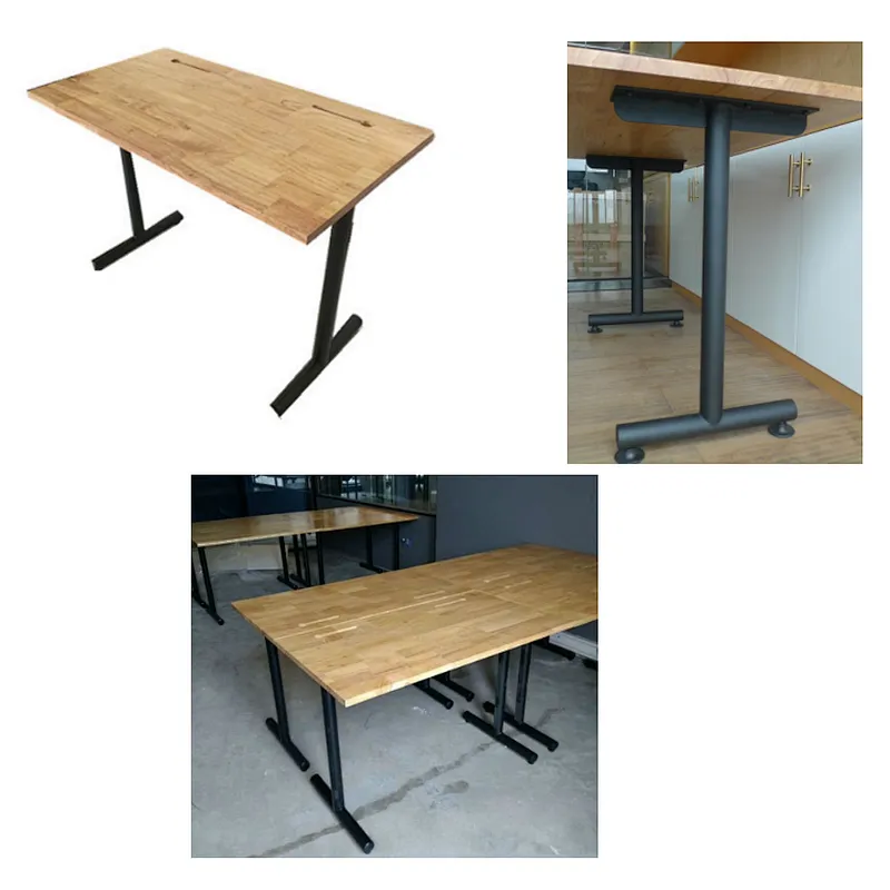 China Hot-selling Wooden School Steel Knock Down Office L Teacher Table Computer Desks