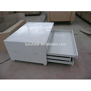 Economical metal KD map drawer Storage Cabinets for storage drawings