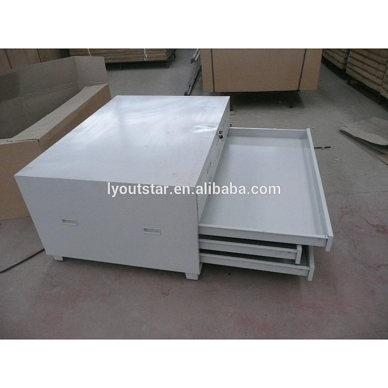 Economical metal KD map drawer Storage Cabinets for storage drawings