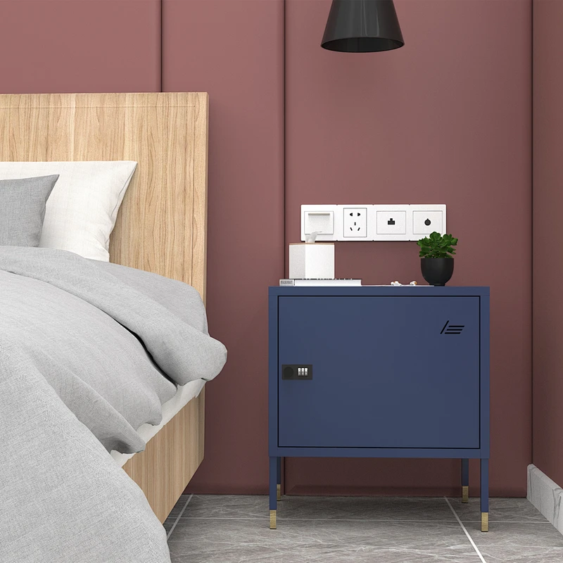 Hotel Furniture Locker Metal Cupboard metal Nightstand Bedside Side Cabinet