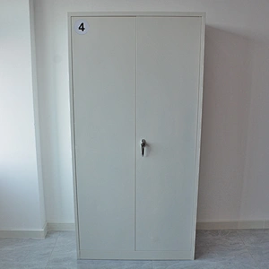 Modern 2 door steel office file cabinet with handle lock