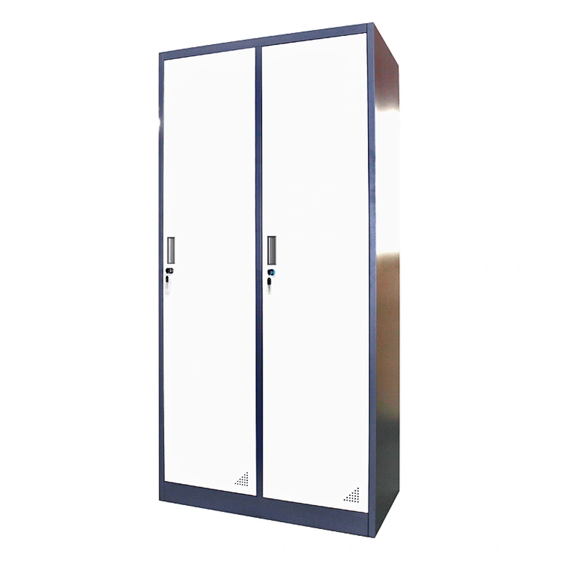 Factory direct steel two door breathable staff  locker bathroom storage locker