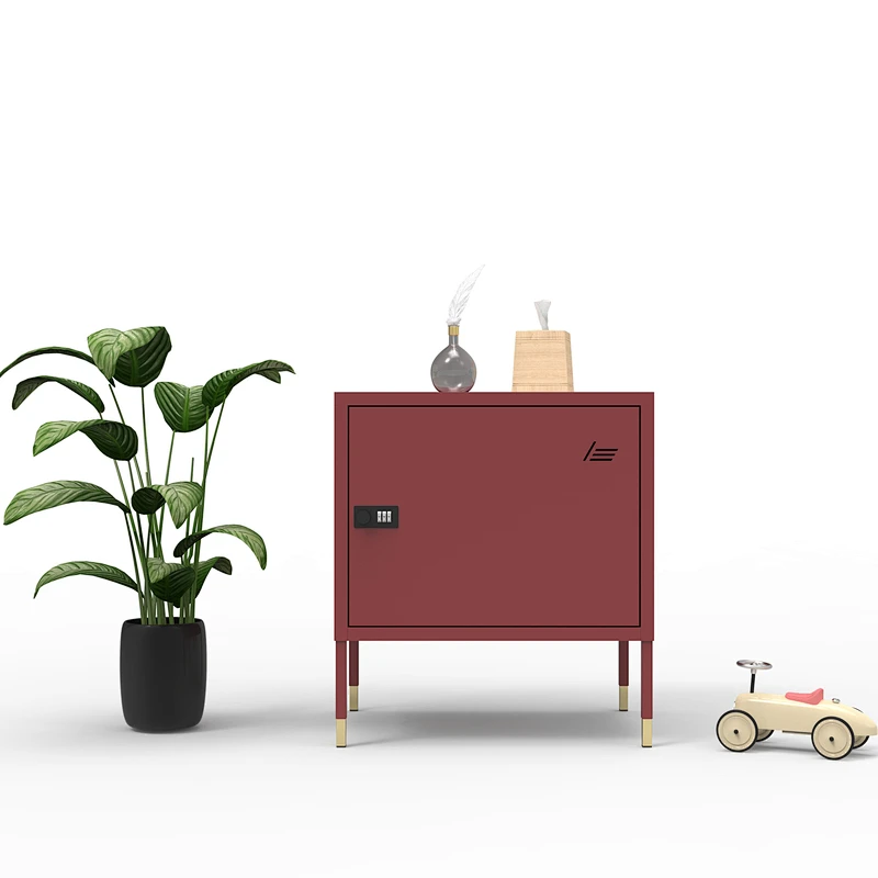 Hotel Furniture Locker Metal Cupboard metal Nightstand Bedside Side Cabinet