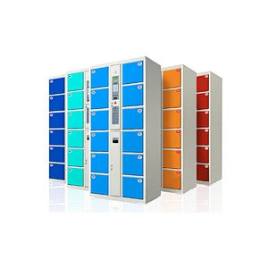 Smart storage locker barcode operate intelligent parcel locker electronic lockers