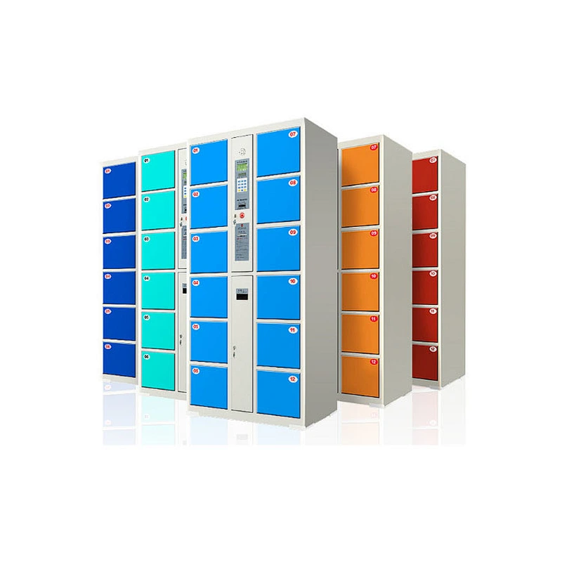 Smart storage locker barcode operate intelligent parcel locker electronic lockers