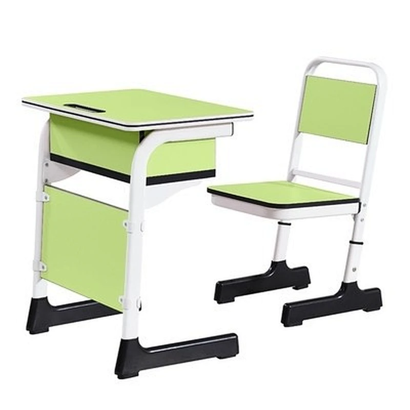 classroom furniture colourful child table height adjustable single student desk and  chair set school furniture
