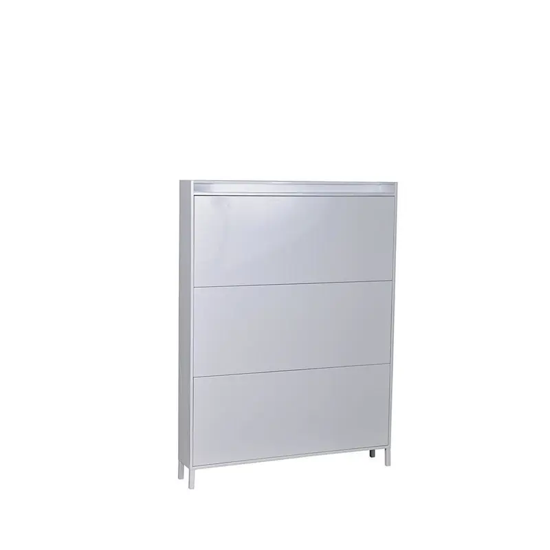 Modern KD Home Living Room shoe cabinet furniture Drawer Steel Shoe Cabinet Metal Folding Shoe Rack Cabinet