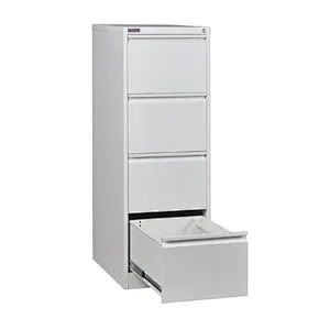 Amazon Hot Sale 4 Drawer KD Vertical Cabinet Lateral Steel Filing Cabinet