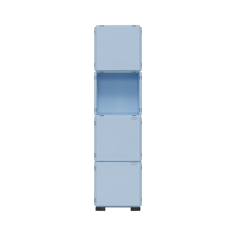 Stackable plastic cube storage cabinet diy plastic storage cabinet abs locker