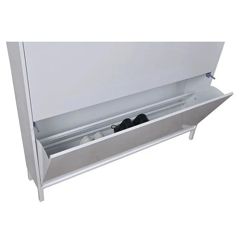 Modern KD Home Living Room shoe cabinet furniture Drawer Steel Shoe Cabinet Metal Folding Shoe Rack Cabinet