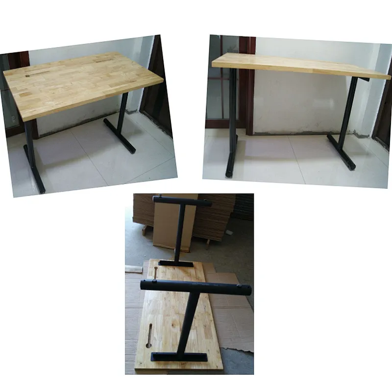 Best Selling Newly Style Modern Height Adjustable Office Desk solid rubber wooden desk