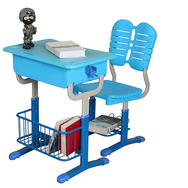 Wholesale  primary middle school university classroom furniture metal plastic school desk and chair