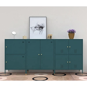 Mesh door vertical steel lateral office furniture metal filing cabinets with stand feet