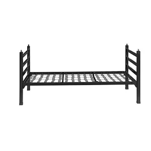 Cheap Two student dormitory stainless bunk bed
