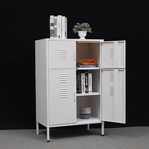 Modern home use hallway furniture metal storage sideboard buffet living room cabinets
