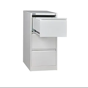 metal 3 drawer steel file cabinet filing storage steel cupboard new office furniture