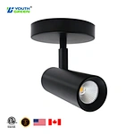 New Design 2025 Ceiling Led Track Lights Surface Mounted Downlights Cylinder Down Light Led Track Spotlight for Commercial Shop