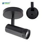 Modern Aluminum Zoomable LED Surface Mount Light 12W 20W 5CCT Adjustable CRI 90 COB LED Wall Spotlights LED Light