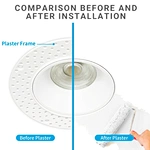 Hot Trimless Downlight 4inch Trim Replaceable Recessed Downlight 15W 18W AC120-277V ETL Listed IP54 Rating Spot Light
