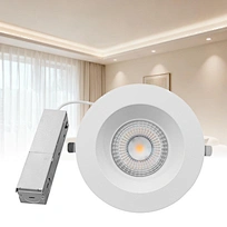 6 Inch 20W Trimless Downlight Trimless LED Downlights 5CCT LED Ceiling Light ETL Trim Selectable  LED Downligths Indoor Lights