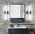 Modern IP44 ETL Listed Flush Mount 3CCT AC 120V Vanity Light bar Decorative Bathroom Linear Wall Light 15W-36W Mirror Light