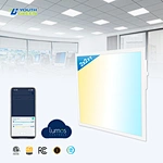 Bluetooth Lumos APP Control 3 Power Tunable 1x4FT 2x4FT 2x2FT LED Flat Panel Light 2700K-6500K Industrial Slim Square Surface Panel Light