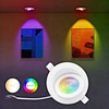 4 Inch Low Voltage DC24V Smart WIFI LED Gimbal Downlights Tuya App Control SMD2835 Aluminum RGBCW CRI90+ Home Office Modern