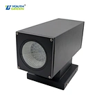 Factory Price Square Garden Lighting IP65 Waterproof Photocell Optional 5CCT Selectable Aluminum Housing Wall Light Fixture