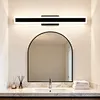 Acrylic Vanity Light 24" 36" 3CCT Tunable IP44 Damp Location LED Wall Mounted Vanity Light Front Mirror for Bathroom