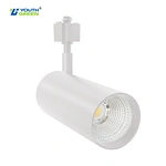 ETL CETL 2 Wire Juno Track Rail System Led Track Light Cob Spotlight 10W 20w 30w 5CCT Tack Light for Store Shop Mall