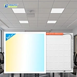2x2FT 2x4FT 1x4FT 3CCT Aluminum Backlit LED Ceiling Flat Panel Light with 8W Emergency Driver