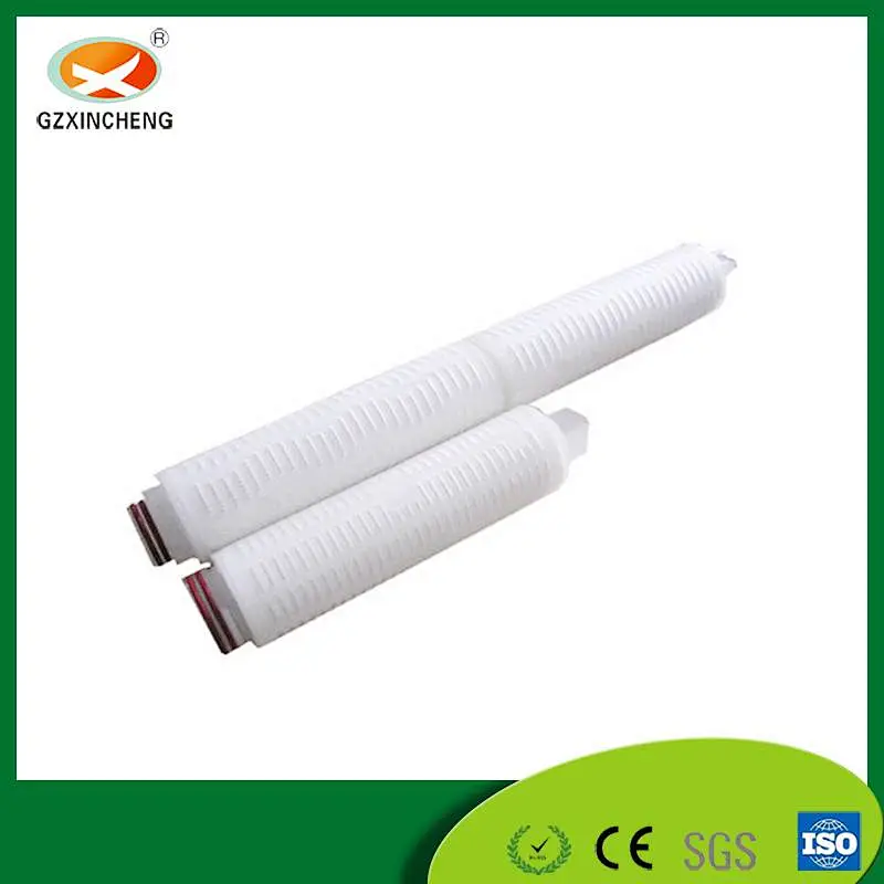 PTFE pleated filter cartridge
