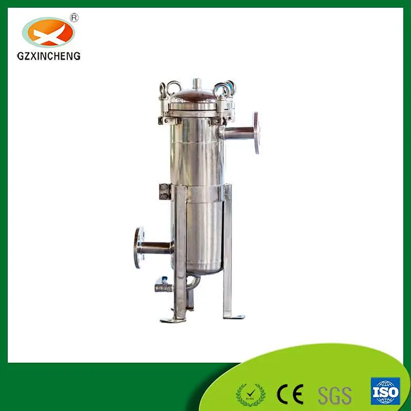 Single bag filter