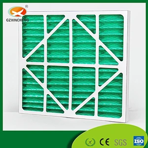 MERV5 6 Synthetic Fiber Panel Air Pre-filter with Paper Frame