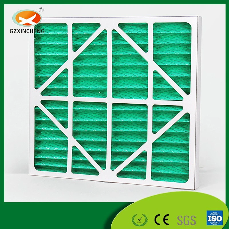 MERV5 6 Synthetic Fiber Panel Air Pre-filter with Paper Frame