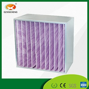 EN779 F7 Non-woven Fabric MERV10 Pleated Panel Air filter