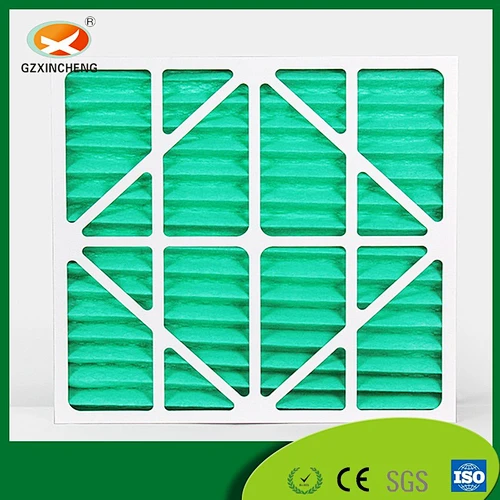 MERV5 6 Synthetic Fiber Panel Air Pre-filter with Paper Frame