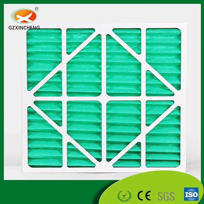 MERV5 6 Synthetic Fiber Panel Air Pre-filter with Paper Frame