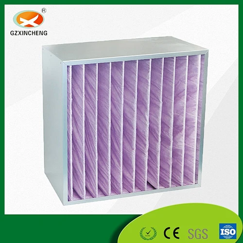 EN779 F7 Non-woven Fabric MERV10 Pleated Panel Air filter