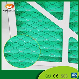 MERV5 6 Synthetic Fiber Panel Air Pre-filter with Paper Frame