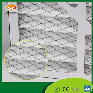 Prefiltro de aire de panel de fibra sintética G4 con marco de papel