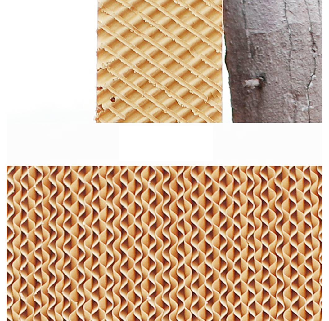evaporative cooling pad。high water-resistant, anti-mildew and long service life.