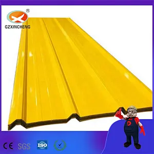 China Supplier PPGI Color Coated Steel Corrugated Roofing Sheets For Prefab Container House Portable